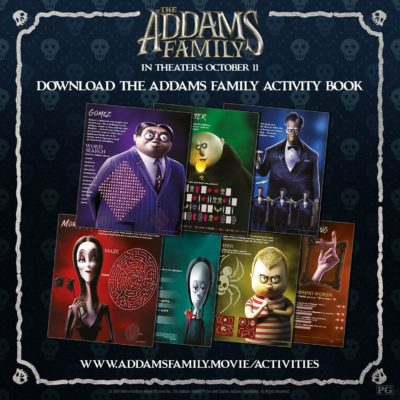 The Addams Family | Free Activity Book & more!