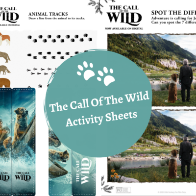 The Call Of The Wild -Bookmark, Maze, & More!