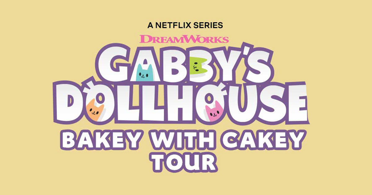 Gabby's Dollhouse Bakey With Cakey Tour Dates and Fun Recipe! Mom