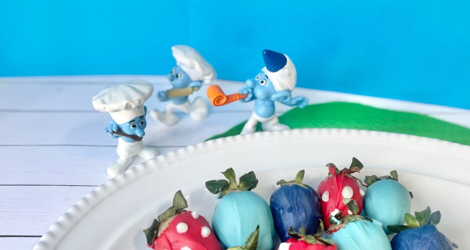 Chocolate Covered Smurf Berries