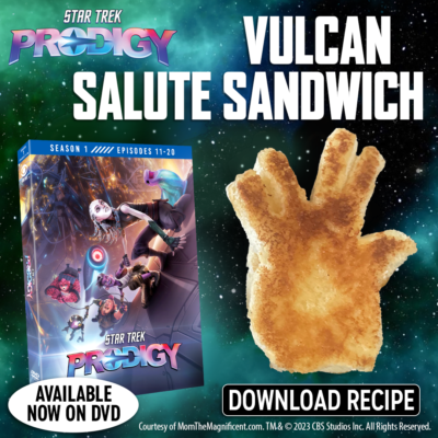 Star Trek – Vulcan Salute Sandwiches