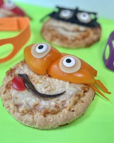 Make Your Own TMNT Cheese Pizzas!