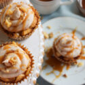 Apple Spice Cupcakes with Cinnamon Cream Cheese Frosting