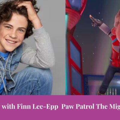Interview with Finn Lee-Epp  Paw Patrol:The Mighty Movie